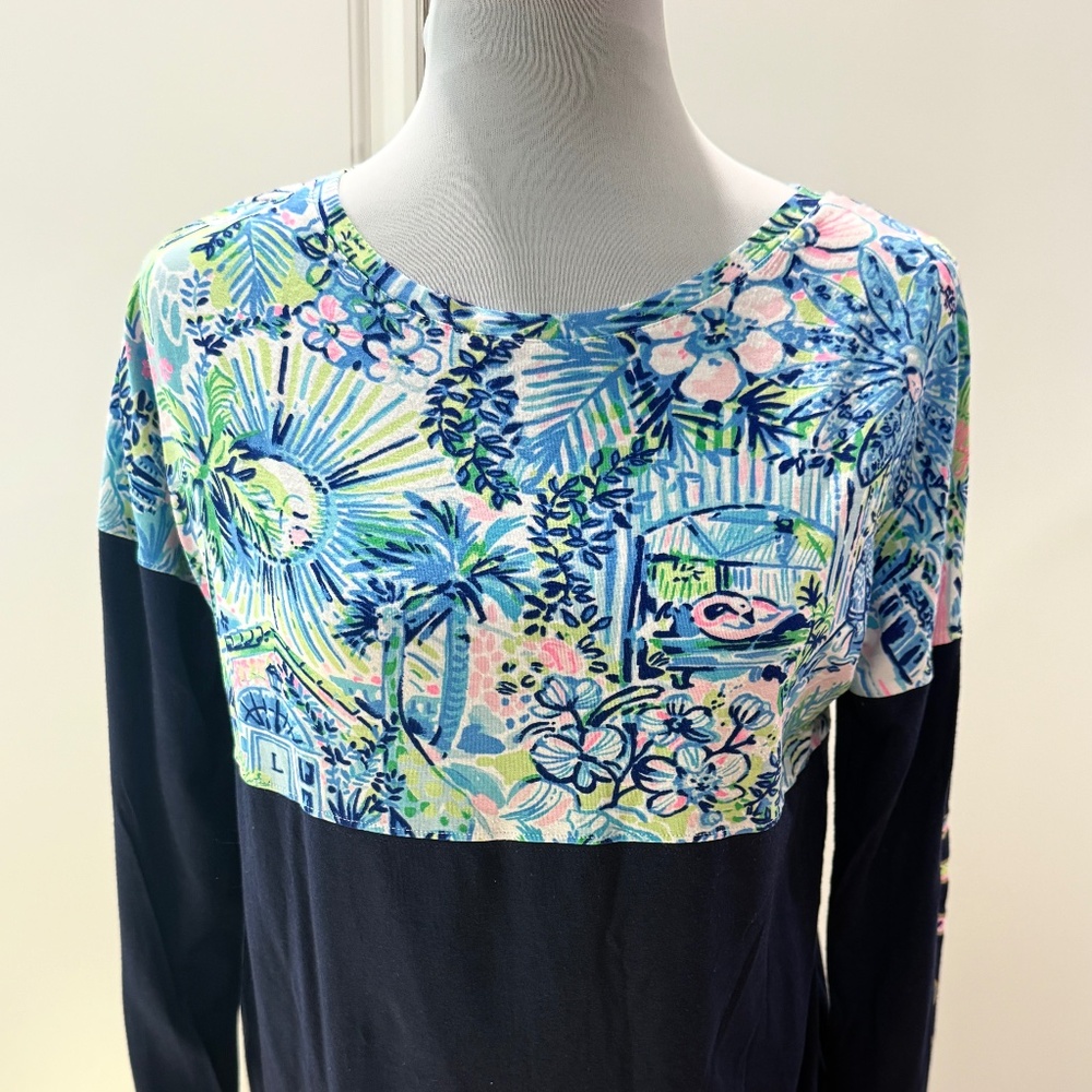Lilly Pulitzer Finn Top “Lilly”s House” S
